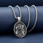 The Good Shepherd Jesus Pendant Necklace