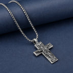 Jesus Ascension Cross Necklace