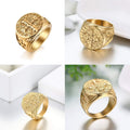 St. Benedict the Protector Titanium Ring