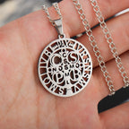 St. Benedict Symbol Openwork Pendant Necklace
