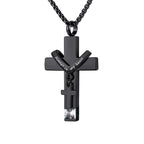 12 Months Birthstone Double Cross Ashes Urn Pendant Necklace