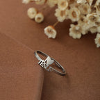 "I Love Jesus" Christian Faith Minimalism Ring VIP