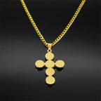 Medal Of St. Benedict Cross Pendant Necklace
