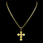 Medal Of St. Benedict Cross Pendant Necklace