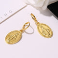 Miraculous Mary Medals Religion Earrings