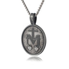 Miraculous Virgin Mary Medallion Pendant Necklace