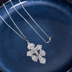 Classic Style 3 Colors Pardon Crucifix Double Sided Engraved Pendant Necklace