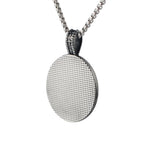 Classic Style Crafted St. Christopher Protect Us Pendant Necklace