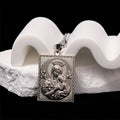 Classic Style Jesus & Mary Madonna and Child Saint Medal Pendant Necklace