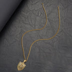 Modern Style Michael The Archangel Shield Devine Guardian Pendant Necklace