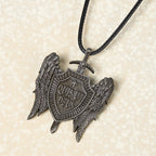 Guardian Angel Quis Ut Deus Collection Shield of Faith Necklace