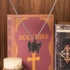Guardian Angel Quis Ut Deus Collection Shield of Faith Necklace