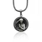 Classic Style Holy Mary Mother Of God Pray For Us Sinners Necklace