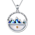 Classic Style Mustard Seed With Faith All Things Are Possible Pendant Necklace
