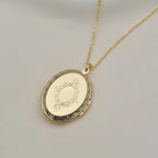 Classic Style Our Lady of Guadalupe Locket Pendant Necklace