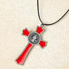 Classic Style Multicolor of Crucifix Divine Protection Pendant Necklace(6 color)