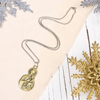 Classic Style Madonna And Child Faith Symbol Pendant Necklace