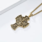 Classic Style Saint Michael Archangel Guardian Of Faith Pendant Necklace