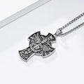 Classic Style Saint Michael Archangel Guardian Of Faith Pendant Necklace