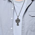 Classic Style Saint Michael Archangel Guardian Of Faith Pendant Necklace