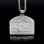 Modern Style Divine Last Supper Figure Pendant Necklace