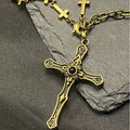 Modern Style Sacred Salvation Cross Pendant Necklace