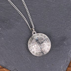 Classic Style Crafted St. Benedict Symbol Pendant Necklace(3 color)