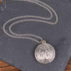 Classic Style Crafted St. Benedict Symbol Pendant Necklace(3 color)