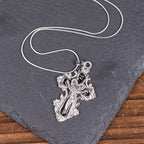 4 Color Classic Style Jesus Cross Faith Crucifix Pendant Necklace