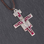 St. Francis San Damiano Cross Pendant Necklace | A Symbol of Faith and Peace