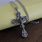 Ornate Crucifix Necklace - A Profound Symbol of Devotion Timeless Faith