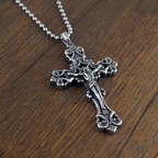 Ornate Crucifix Necklace - A Profound Symbol of Devotion Timeless Faith