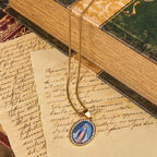 Divine Grace with the Miraculous Medal Necklace - A Testament to Faith