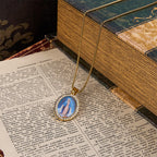 Divine Grace with the Miraculous Medal Necklace - A Testament to Faith