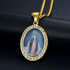 Divine Grace with the Miraculous Medal Necklace - A Testament to Faith