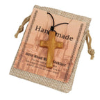 Handmade Olive Wood Cross Necklace: A Symbol of Faith and Craftsmanship