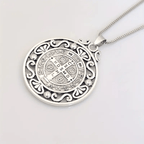 St. Benedict Medal Exquisite Crafted Necklace: A Symbol of Faith & Protection