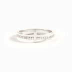 925 Silver Cross Minimalist "Never Quit" Ring: A Symbol of Belief and Uplift