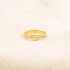 925 Silver JESUS & Cross "Pray" Ring - Drawing Divine Power through Faith