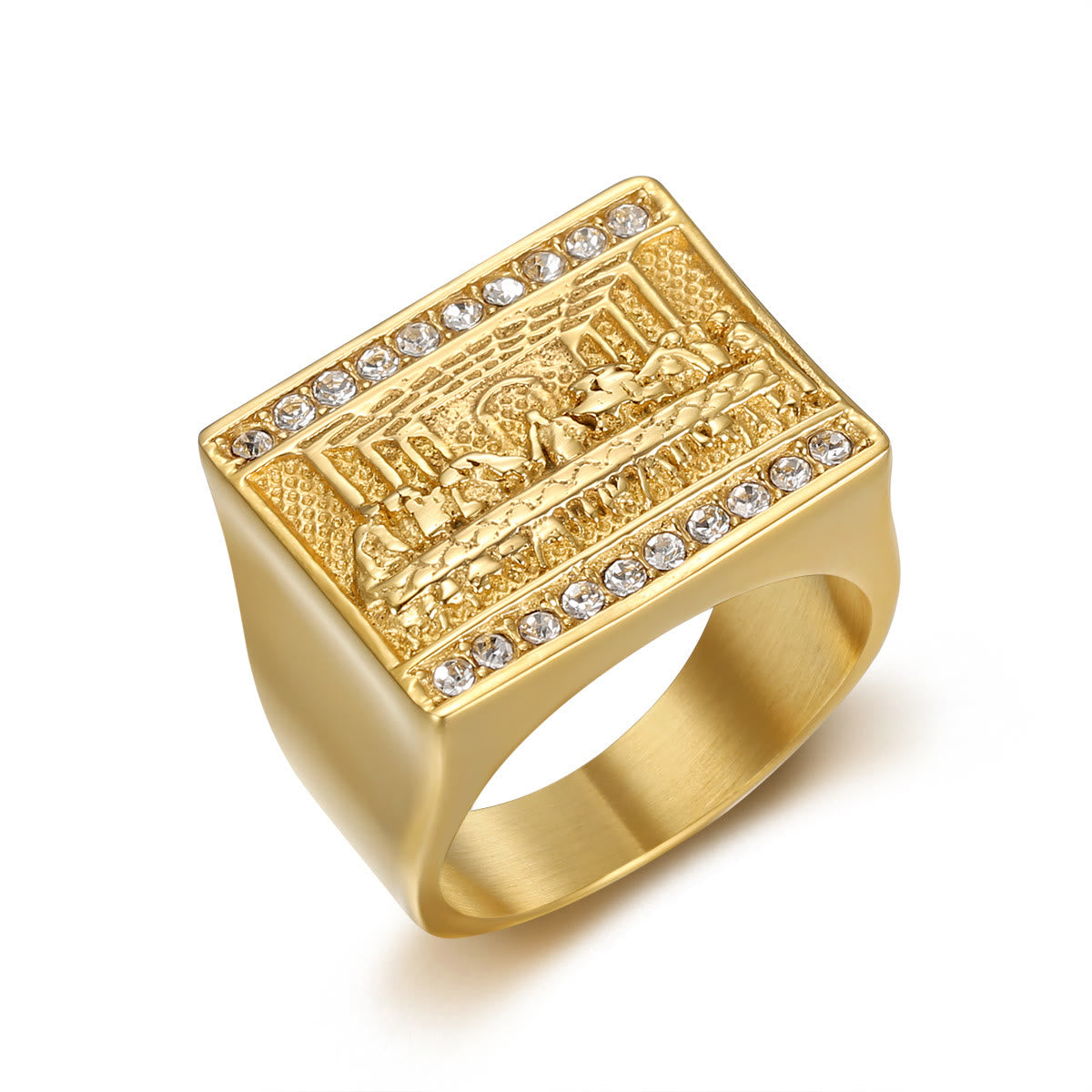 2 Colors Vintage&Classic The Last Supper Ring: A Symbol of Devotion and Heritage