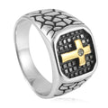 The Modern & Minimalist Cross Ring: Understated Elegance Meets Timeless Symbolism