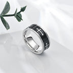 The Modern&Minimalist Style Cross Ring: A Symbol of Faith and Style