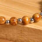 Jesus Icon Crucifix Rose Bracelet: Handmade Spiritual Jewelry with Exquisite Craftsmanship