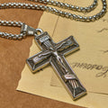 Retro Classic Style Crucifix Pendant Necklace: A Faithful Emblem