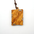 Olive Wood & Metal Virgin Mary Pendant Necklace: A Timeless Devotional Keepsake