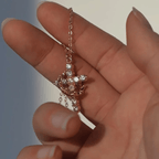 Covenant of Crown and Cross: Modern Crowned in Faith Cross Necklace with Gift Card