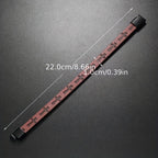 Classic Style Multicolor Leather Magnetic Buckle Bracelet with Cross Motifs