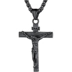 Jewelry Crucifix Pendant Charm Necklace