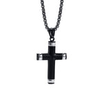 Multi - Color Cross Necklace with Scripture: Personalized Faith Wear