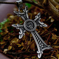 Orthodox Church Celtic Knot Armenian Cross Pendant Necklace
